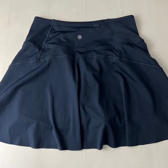 Athleta Ace Tennis Skort Skirt Shorts Size 15.5 Blue Size Small - Picture 2 of 8